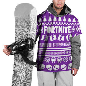 Накидка на куртку 3D с принтом Свитер Fortnite , 100% полиэстер |  | 2020 | christmas | fortnite | happy new year | llama | marry christmas | new year | snow | winter | новогодний | новый год | снег | фортнайт
