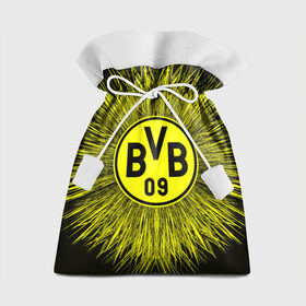 Подарочный 3D мешок с принтом FC Borussia 2018 Abstract , 100% полиэстер | Размер: 29*39 см | боруссия | дортмунд