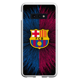 Чехол для Samsung S10E с принтом FC Barca 2018 Creative uniform , Силикон | Область печати: задняя сторона чехла, без боковых панелей | fc | fc barcelona | fcb | барселона | спорт | спортивные | фк | футбол | футбольный клуб