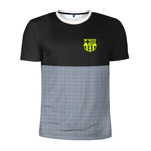 Мужская футболка 3D спортивная с принтом FC Barca 2018 Toxic Sport , 100% полиэстер с улучшенными характеристиками | приталенный силуэт, круглая горловина, широкие плечи, сужается к линии бедра | fc | fc barcelona | fcb | барселона | спорт | спортивные | фк | футбол | футбольный клуб