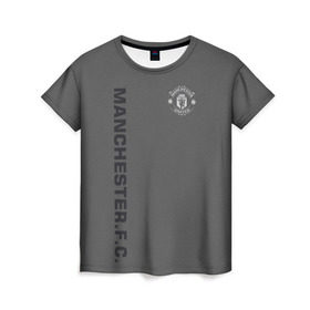 Женская футболка 3D с принтом F.C.M.U 2018 Vintage , 100% полиэфир ( синтетическое хлопкоподобное полотно) | прямой крой, круглый вырез горловины, длина до линии бедер | Тематика изображения на принте: fc | manchester united | манчестер юнайтед | спорт | спортивные | фк | футбол | футбольный клуб