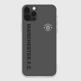 Чехол для iPhone 12 Pro Max с принтом F C M U 2018 Vintage , Силикон |  | fc | manchester united | манчестер юнайтед | спорт | спортивные | фк | футбол | футбольный клуб
