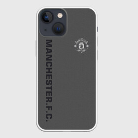 Чехол для iPhone 13 mini с принтом МАНЧЕСТЕР ЮНАЙТЕД | FCMU | MANCHESTER UNITED ,  |  | fc | manchester united | манчестер юнайтед | спорт | спортивные | фк | футбол | футбольный клуб