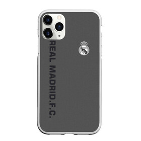Чехол для iPhone 11 Pro матовый с принтом Real Madrid 2018 Vintage , Силикон |  | fc | real madrid | реал мадрид | спорт | спортивные | фк | футбол | футбольный клуб