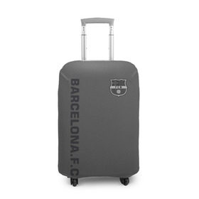 Чехол для чемодана 3D с принтом FC Barca 2018 Vintage , 86% полиэфир, 14% спандекс | двустороннее нанесение принта, прорези для ручек и колес | fc | fc barcelona | fcb | барселона | спорт | спортивные | фк | футбол | футбольный клуб