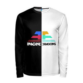 Мужской лонгслив 3D с принтом Imagine Dragons , 100% полиэстер | длинные рукава, круглый вырез горловины, полуприлегающий силуэт | dragons | imagine | бэн макки | драгонс | дэн платцман | дэн рейнольдс | имеджин | уэйн сермон