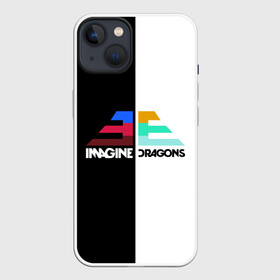 Чехол для iPhone 13 с принтом Imagine Dragons ,  |  | dragons | imagine | бэн макки | драгонс | дэн платцман | дэн рейнольдс | имеджин | уэйн сермон