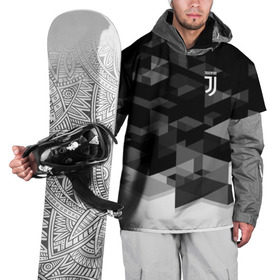 Накидка на куртку 3D с принтом Juventus 2018 Geometry Sport , 100% полиэстер |  | fc | juventus | спорт | спортивные | фк | футбол | футбольный клуб | ювентус