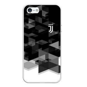 Чехол для iPhone 5/5S матовый с принтом JUVENTUS GEOMETRY SPORT , Силикон | Область печати: задняя сторона чехла, без боковых панелей | fc | juventus | спорт | спортивные | фк | футбол | футбольный клуб | ювентус