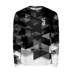 Мужской лонгслив 3D с принтом Juventus 2018 Geometry Sport , 100% полиэстер | длинные рукава, круглый вырез горловины, полуприлегающий силуэт | fc | juventus | спорт | спортивные | фк | футбол | футбольный клуб | ювентус