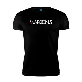 Мужская футболка премиум с принтом Maroon 5 , 92% хлопок, 8% лайкра | приталенный силуэт, круглый вырез ворота, длина до линии бедра, короткий рукав | Тематика изображения на принте: 