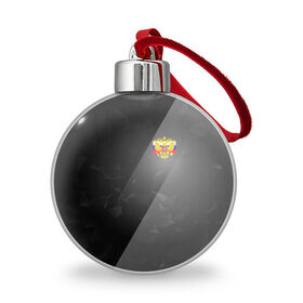 Ёлочный шар с принтом RUSSIA - Black Collection , Пластик | Диаметр: 77 мм | russia  | герб | россия