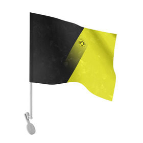 Флаг для автомобиля с принтом FC Borussia 2018 Элита , 100% полиэстер | Размер: 30*21 см | боруссия | дортмунд