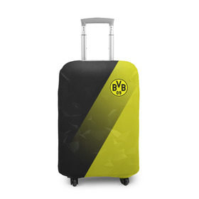 Чехол для чемодана 3D с принтом FC Borussia 2018 Элита , 86% полиэфир, 14% спандекс | двустороннее нанесение принта, прорези для ручек и колес | боруссия | дортмунд