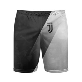 Мужские шорты спортивные с принтом JUVENTUS ELITE | ЮВЕНТУС ЭЛИТА ,  |  | fc | juventus | спорт | спортивные | фк | футбол | футбольный клуб | ювентус