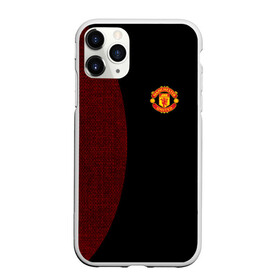 Чехол для iPhone 11 Pro Max матовый с принтом F C M U 2018 Original , Силикон |  | fc | manchester united | манчестер юнайтед | спорт | спортивные | фк | футбол | футбольный клуб