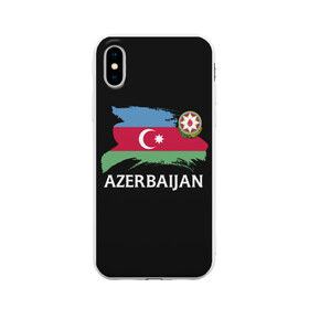 Чехол для iPhone X матовый с принтом Азербайджан , Силикон | Печать на задней стороне чехла, без боковой панели | azerbaijan | azerbaycan | baku | sssr | азербайджан | азербайджанская | азия | айзербайджан | баку | карта | мусульмане | народ | республика | советский союз | ссср | страна | флаг
