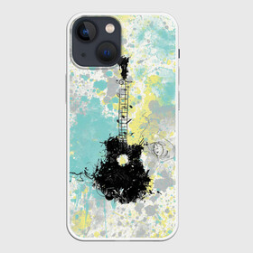 Чехол для iPhone 13 mini с принтом гитарист ,  |  | гитара | гитарист | музыка | музыкант