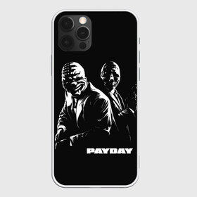 Чехол для iPhone 12 Pro Max с принтом Payday , Силикон |  | chains | dallas | heist | hoxton | payday | the heist | wolf | банк | грабители | мафиози | мафия | наемники | ограбление