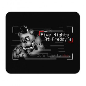 Коврик прямоугольный с принтом Five nights at freddy`s , натуральный каучук | размер 230 х 185 мм; запечатка лицевой стороны | 