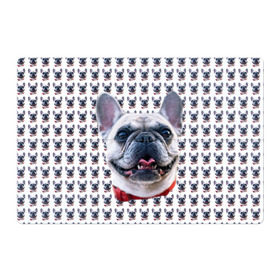 Магнитный плакат 3Х2 с принтом Французский бульдог , Полимерный материал с магнитным слоем | 6 деталей размером 9*9 см | Тематика изображения на принте: бульдог | бульдожка | пес | песик | собака | французский бульдог