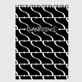 Скетчбук с принтом Evanescence , 100% бумага
 | 48 листов, плотность листов — 100 г/м2, плотность картонной обложки — 250 г/м2. Листы скреплены сверху удобной пружинной спиралью | evanescence | альтернативный | готик | группа | джен маджура | исчезновение | метал | ню | рок | тим маккорд | трой маклоухорн | уилл хант | хард | эванесенс | эми ли