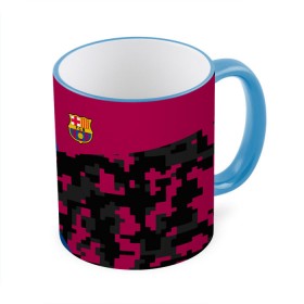 Кружка 3D с принтом FC Barca 2018 Creative uniform , керамика | ёмкость 330 мл | Тематика изображения на принте: fc | fc barcelona | fcb | барселона | спорт | спортивные | фк | футбол | футбольный клуб