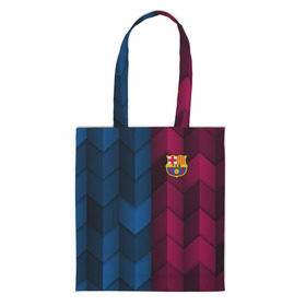 Сумка 3D повседневная с принтом FC Barca 2018 Creative uniform , 100% полиэстер | Плотность: 200 г/м2; Размер: 34×35 см; Высота лямок: 30 см | fc | fc barcelona | fcb | барселона | спорт | спортивные | фк | футбол | футбольный клуб