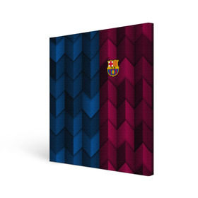 Холст квадратный с принтом FC Barca 2018 Creative uniform , 100% ПВХ |  | fc | fc barcelona | fcb | барселона | спорт | спортивные | фк | футбол | футбольный клуб