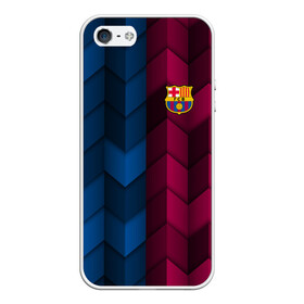 Чехол для iPhone 5/5S матовый с принтом FC Barca 2018 Creative uniform , Силикон | Область печати: задняя сторона чехла, без боковых панелей | fc | fc barcelona | fcb | барселона | спорт | спортивные | фк | футбол | футбольный клуб