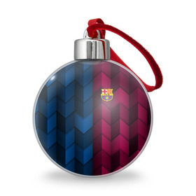Ёлочный шар с принтом FC Barca 2018 Creative uniform , Пластик | Диаметр: 77 мм | fc | fc barcelona | fcb | барселона | спорт | спортивные | фк | футбол | футбольный клуб