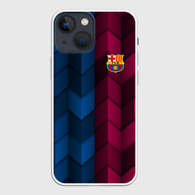 Чехол для iPhone 13 mini с принтом FC Barca 2018 Creative uniform ,  |  | fc | fc barcelona | fcb | барселона | спорт | спортивные | фк | футбол | футбольный клуб