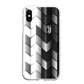 Чехол для iPhone XS Max матовый с принтом Juventus 2018 Geometry Sport , Силикон | Область печати: задняя сторона чехла, без боковых панелей | Тематика изображения на принте: fc | juventus | спорт | спортивные | фк | футбол | футбольный клуб | ювентус