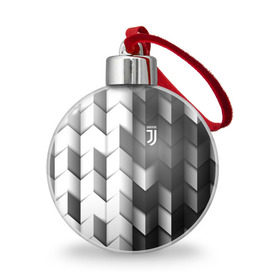 Ёлочный шар с принтом Juventus 2018 Geometry Sport , Пластик | Диаметр: 77 мм | fc | juventus | спорт | спортивные | фк | футбол | футбольный клуб | ювентус