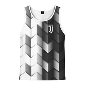 Мужская майка 3D с принтом Juventus 2018 Geometry Sport , 100% полиэстер | круглая горловина, приталенный силуэт, длина до линии бедра. Пройма и горловина окантованы тонкой бейкой | Тематика изображения на принте: fc | juventus | спорт | спортивные | фк | футбол | футбольный клуб | ювентус