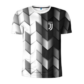 Мужская футболка 3D спортивная с принтом Juventus 2018 Geometry Sport , 100% полиэстер с улучшенными характеристиками | приталенный силуэт, круглая горловина, широкие плечи, сужается к линии бедра | fc | juventus | спорт | спортивные | фк | футбол | футбольный клуб | ювентус