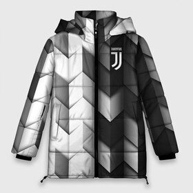 Женская зимняя куртка 3D с принтом Juventus 2018 Geometry Sport , верх — 100% полиэстер; подкладка — 100% полиэстер; утеплитель — 100% полиэстер | длина ниже бедра, силуэт Оверсайз. Есть воротник-стойка, отстегивающийся капюшон и ветрозащитная планка. 

Боковые карманы с листочкой на кнопках и внутренний карман на молнии | fc | juventus | спорт | спортивные | фк | футбол | футбольный клуб | ювентус