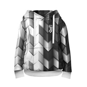 Детская толстовка 3D с принтом Juventus 2018 Geometry Sport , 100% полиэстер | двухслойный капюшон со шнурком для регулировки, мягкие манжеты на рукавах и по низу толстовки, спереди карман-кенгуру с мягким внутренним слоем | Тематика изображения на принте: fc | juventus | спорт | спортивные | фк | футбол | футбольный клуб | ювентус