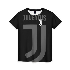 Женская футболка 3D с принтом Juventus 2018 Original , 100% полиэфир ( синтетическое хлопкоподобное полотно) | прямой крой, круглый вырез горловины, длина до линии бедер | fc | juventus | спорт | спортивные | фк | футбол | футбольный клуб | ювентус