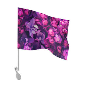 Флаг для автомобиля с принтом цветы , 100% полиэстер | Размер: 30*21 см | botany | bouquet | flowers | fuchsia | leaves | magnolia | peony | pink | vintage | ботаника | букет | винтаж | листья | магнолия | пион | розовый | фуксия | цветы