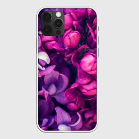 Чехол для iPhone 12 Pro Max с принтом цветы , Силикон |  | Тематика изображения на принте: botany | bouquet | flowers | fuchsia | leaves | magnolia | peony | pink | vintage | ботаника | букет | винтаж | листья | магнолия | пион | розовый | фуксия | цветы