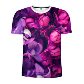 Мужская футболка 3D спортивная с принтом цветы , 100% полиэстер с улучшенными характеристиками | приталенный силуэт, круглая горловина, широкие плечи, сужается к линии бедра | botany | bouquet | flowers | fuchsia | leaves | magnolia | peony | pink | vintage | ботаника | букет | винтаж | листья | магнолия | пион | розовый | фуксия | цветы