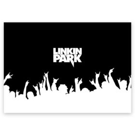 Поздравительная открытка с принтом Linkin Park , 100% бумага | плотность бумаги 280 г/м2, матовая, на обратной стороне линовка и место для марки
 | bennington | chester | linkin park | альтернативный | беннингтон | группа | ленкин | линкин | майк | метал | музыкант | ню | нюметал | парк | певец | рок | рэп | честер | электроник