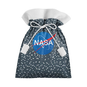 Подарочный 3D мешок с принтом NASA , 100% полиэстер | Размер: 29*39 см | Тематика изображения на принте: nasa | star | звезды | космос | наса