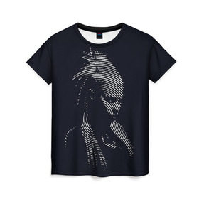 Женская футболка 3D с принтом Йоланди Фиссер , 100% полиэфир ( синтетическое хлопкоподобное полотно) | прямой крой, круглый вырез горловины, длина до линии бедер | die antwoord | yolandi visser |   | йоланди фиссер