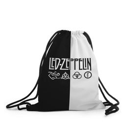 Рюкзак-мешок 3D с принтом Led Zeppelin , 100% полиэстер | плотность ткани — 200 г/м2, размер — 35 х 45 см; лямки — толстые шнурки, застежка на шнуровке, без карманов и подкладки | led | led zeppelin | блюз | группа | джимми пейдж | джон генри бонэм | джон пол джонс | лед зепелен | лед зеппелин | метал | роберт плант | рок | тяжелый | фолк | хард | хардрок | хеви | хевиметал