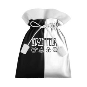 Подарочный 3D мешок с принтом Led Zeppelin , 100% полиэстер | Размер: 29*39 см | led | led zeppelin | блюз | группа | джимми пейдж | джон генри бонэм | джон пол джонс | лед зепелен | лед зеппелин | метал | роберт плант | рок | тяжелый | фолк | хард | хардрок | хеви | хевиметал