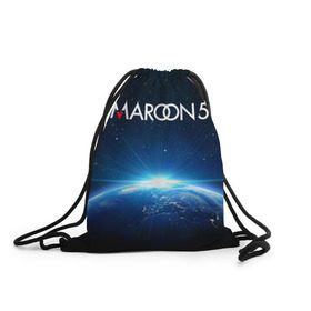 Рюкзак-мешок 3D с принтом Maroon 5 , 100% полиэстер | плотность ткани — 200 г/м2, размер — 35 х 45 см; лямки — толстые шнурки, застежка на шнуровке, без карманов и подкладки | Тематика изображения на принте: adam | levine | maroon 5 | адам | левин | марун 5