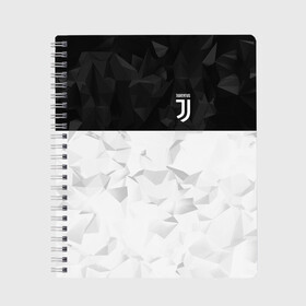 Тетрадь с принтом Juventus 2018 Black and White , 100% бумага | 48 листов, плотность листов — 60 г/м2, плотность картонной обложки — 250 г/м2. Листы скреплены сбоку удобной пружинной спиралью. Уголки страниц и обложки скругленные. Цвет линий — светло-серый
 | fc | juventus | спорт | спортивные | фк | футбол | футбольный клуб | ювентус