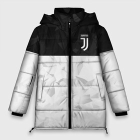 Женская зимняя куртка 3D с принтом Juventus 2018 Black and White , верх — 100% полиэстер; подкладка — 100% полиэстер; утеплитель — 100% полиэстер | длина ниже бедра, силуэт Оверсайз. Есть воротник-стойка, отстегивающийся капюшон и ветрозащитная планка. 

Боковые карманы с листочкой на кнопках и внутренний карман на молнии | fc | juventus | спорт | спортивные | фк | футбол | футбольный клуб | ювентус